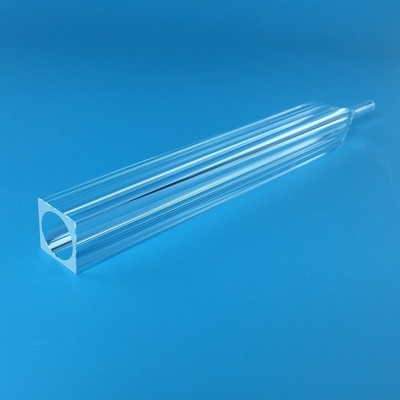 China Factory Supply High Precision Outer Square Inner Circle Quartz Capillary Tube