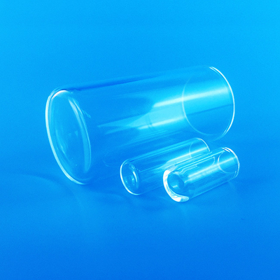Od 30 Mm Fused Silica Tube With Round Flat Head At One End