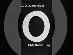 Lab Cnc Mặt bích thạch anh chính xác cao Chịu nhiệt độ cao