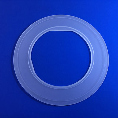 High Precision Quartz Ring CNC Milling Machined Parts Made Of Customized High Purity Quartz Glass