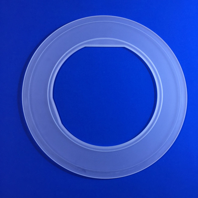 High Precision Quartz Ring CNC Milling Machined Parts Made Of Customized High Purity Quartz Glass