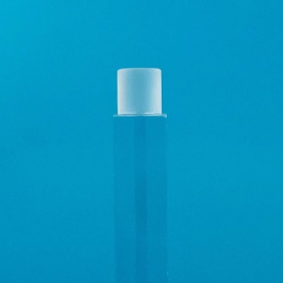 Clear Fused Quartz Tube One End Outer Circular Inner Rectangular Other End With Bell Mouth - Fully Customizable