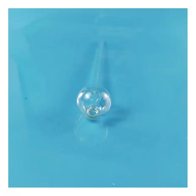 Customized Different Sizes Lab Bet Sample Quartz Tube Clear Hollow Quartz Ball Blowing Frosted Quartz Tubes