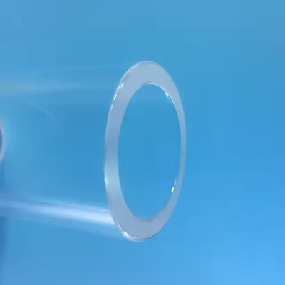 High Purity Transparent Hollow High Temperature Resistant Cylinder Fused Silica Quartz Glass Tube