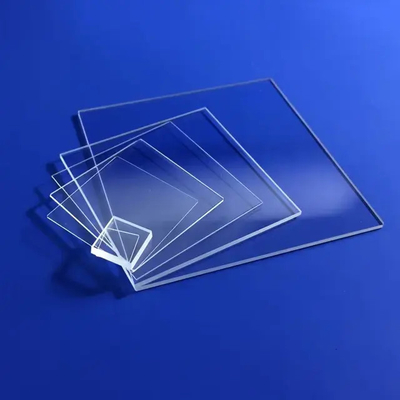 Affordable Quartz Glass Plate Set Multiple Sizes 1mm 1.3mm 1.6mm 2mm Transparent Oval Ground Silica Sheet for Lab Equipment