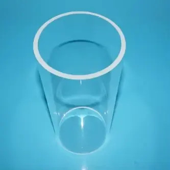 Customized Different Diameter Polished Transparent Clear Silica Quartz Glass Tube High Temperature Resistant Quartz Tube
