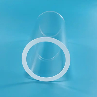 Customized Different Diameter Polished Transparent Clear Silica Quartz Glass Tube High Temperature Resistant Quartz Tube