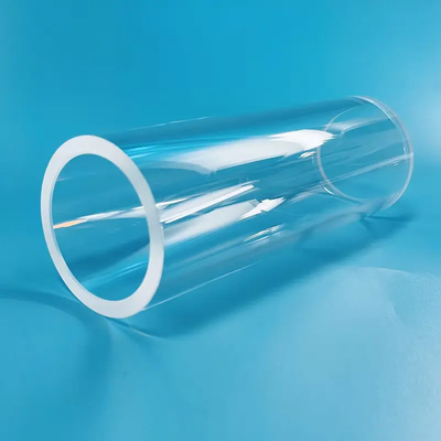 Customized Different Diameter Polished Transparent Clear Silica Quartz Glass Tube High Temperature Resistant Quartz Tube
