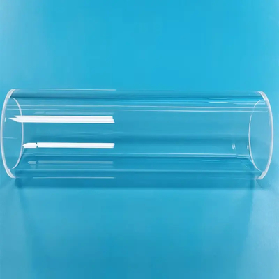 Customized Different Diameter Polished Transparent Clear Silica Quartz Glass Tube High Temperature Resistant Quartz Tube
