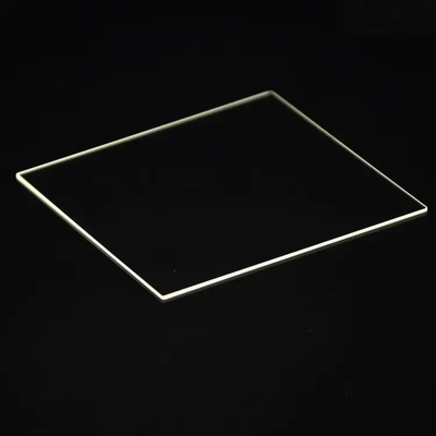 Factory Custom Full-size Optical Wafer Transparent Fused Optical Glass Sheet Laser Window