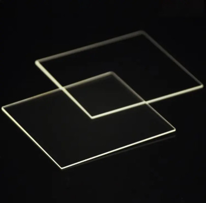Customized high-transmittance high-temperature resistant transparent quartz glass plates of different sizes