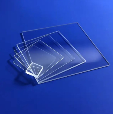 Customized high-transmittance high-temperature resistant transparent quartz glass plates of different sizes