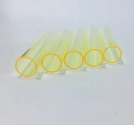 Polished or Frosted Samarium Doped Fused Quartz Glass Tubes Perfect Choice for Pipeline Equipment