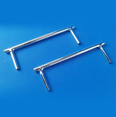 1100 Degree Work Temperature Silver-coated Quartz Glass Tube With Polished Or Frosted Surface