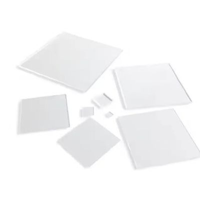 Square Transparent Quartz Glass Plate 6.91g/cm3 or 2.23g/cm3 Density for Precision Machining