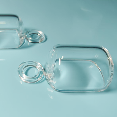 High Purity Fused Silica Quartz Boat Custom Glass Parts Integral Forming For Semiconductor Annealing Tray
