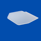 Special Shaped Quartz Glass Plate Frosted Fused Quartz Glass Sheet