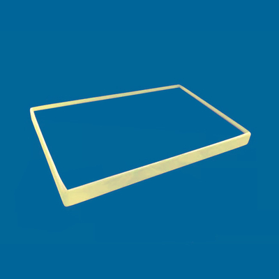 Custom Glass Parts Radiation Protection Large Size Transparent Lead Glass Sheet