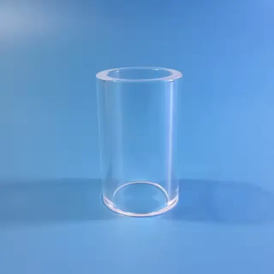 High Purity Transparent Hollow High Temperature Resistant Cylinder Fused Silica Quartz Glass Tube