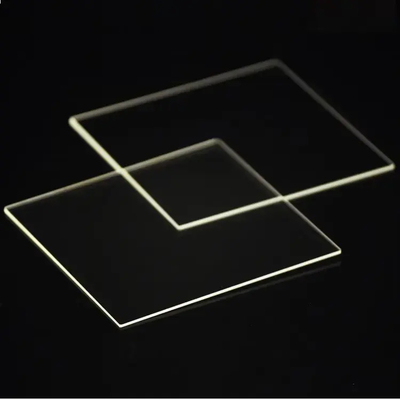 Affordable Quartz Glass Plate Set Multiple Sizes 1mm 1.3mm 1.6mm 2mm Transparent Oval Ground Silica Sheet for Lab Equipment