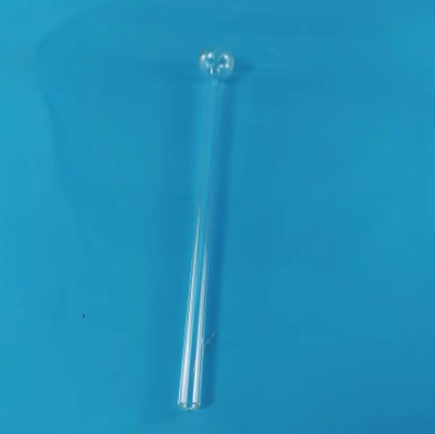 High-temperature quartz glass tube ball-end Bet test tube for laboratory research/Quartz spherical tube