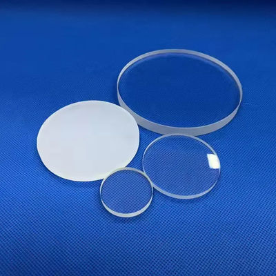 Custom Fused Silica Quartz Glass Plate Laboratory Frosted Opaque White Quartz