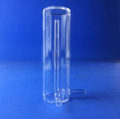 1100 °C Work Temperature Quartz Glass Fitting With Quartz Valves Long Lasting