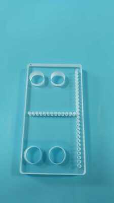 40 Array Optical Precision Bracket 60mm × 32mm × 5mm High Flatness Optical Mounting Base For Optical Sensor Arrays