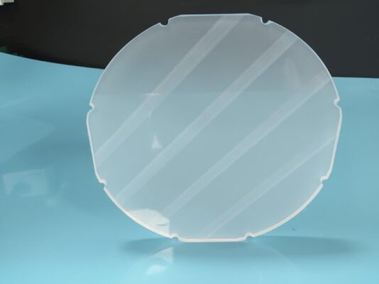 Coated Glass Carrier Stage 150mm Diameter 6mm Thick Optical Coating Surface
