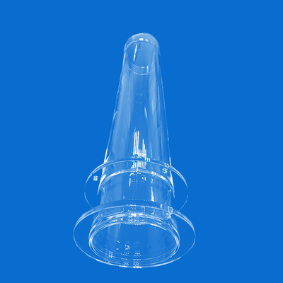 Quartz Glass Tube 1100 Degree Quartz Furnace Tube OD 300mm Lengh 2000mm High Temperature Quartz Tube